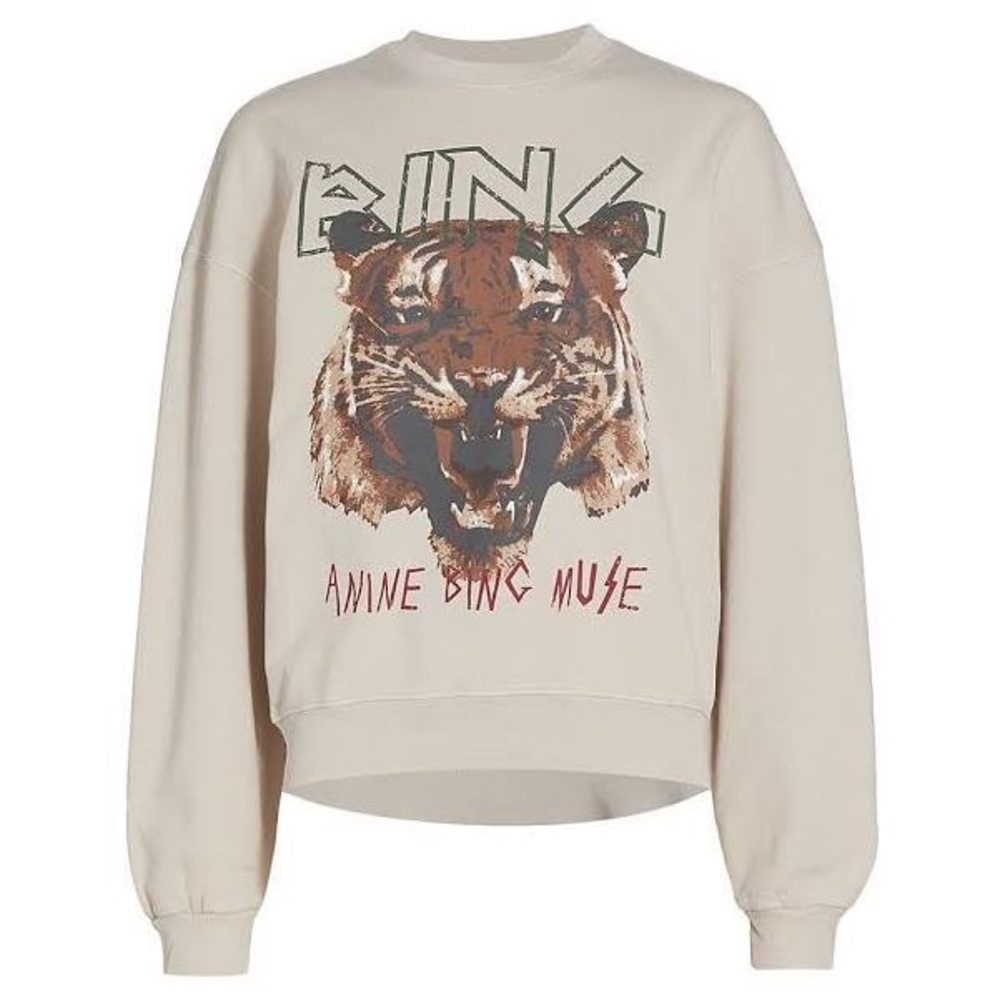 Anine Binger Tiger Logo Sweatshirt